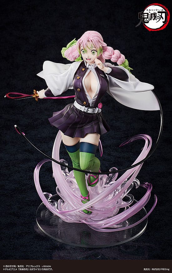 Demon Slayer: Kimetsu no Yaiba Estatua PVC 1/4 Mitsuri Kanroji Deluxe Edition 41 cm - Otakuya