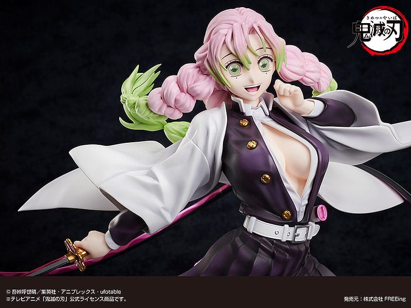 Demon Slayer: Kimetsu no Yaiba Estatua PVC 1/4 Mitsuri Kanroji Deluxe Edition 41 cm - Otakuya