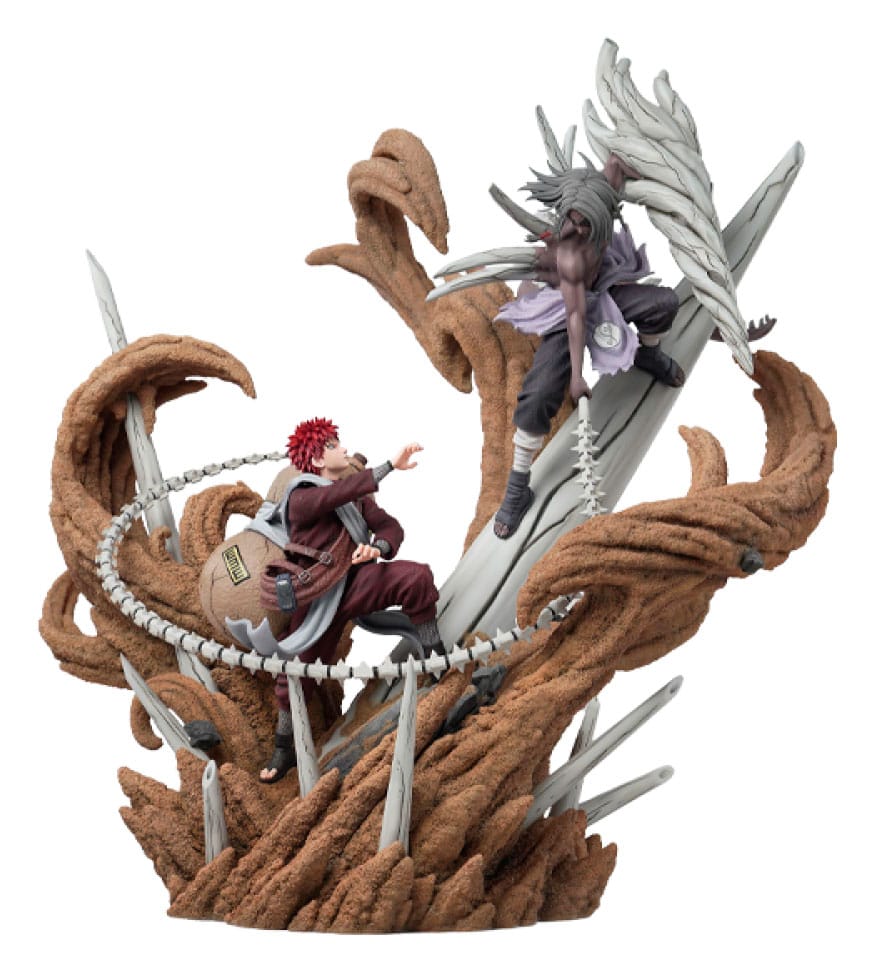 Naruto Shippuden Estatua 1/6 Elite Dynamic Gaara vs Kimimaro 61 cm - Otakuya