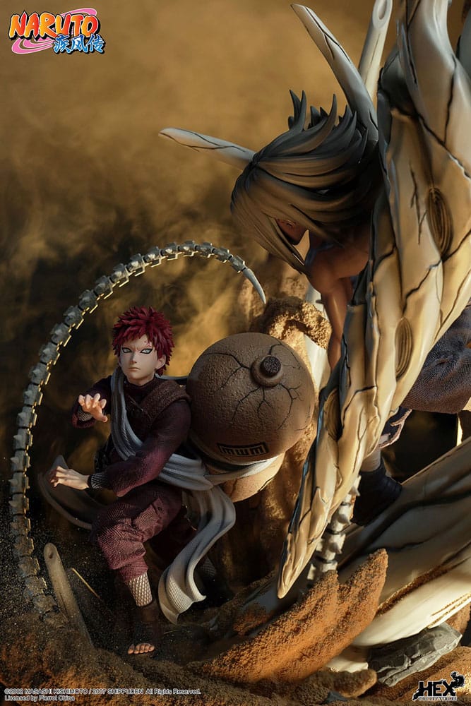 Naruto Shippuden Estatua 1/6 Elite Dynamic Gaara vs Kimimaro 61 cm - Otakuya