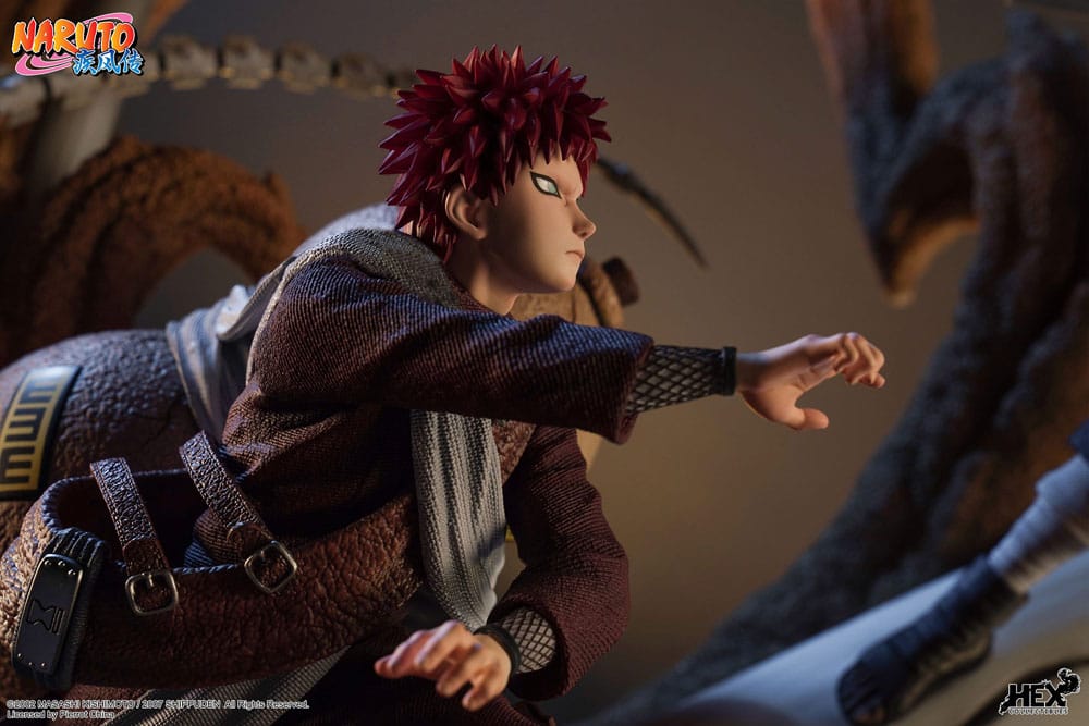 Naruto Shippuden Estatua 1/6 Elite Dynamic Gaara vs Kimimaro 61 cm - Otakuya