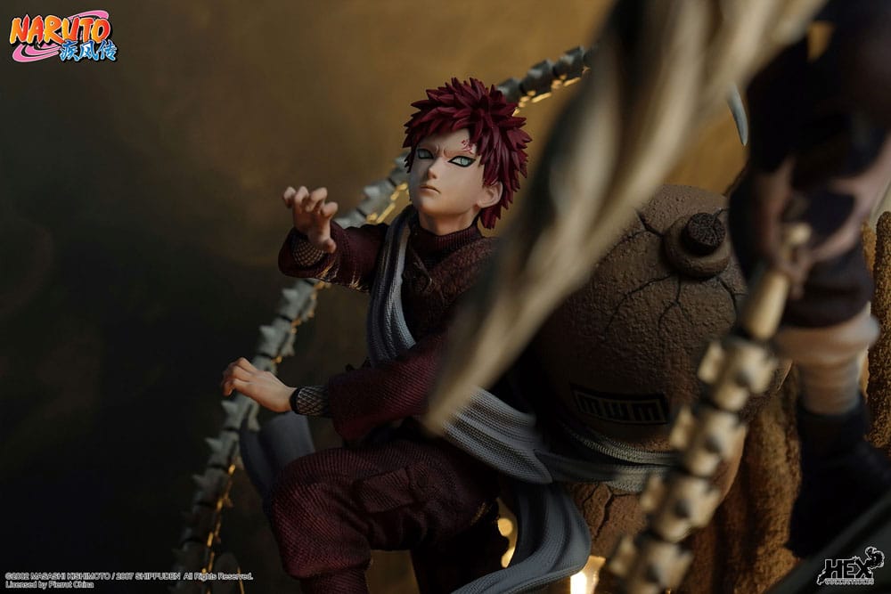 Naruto Shippuden Estatua 1/6 Elite Dynamic Gaara vs Kimimaro 61 cm - Otakuya