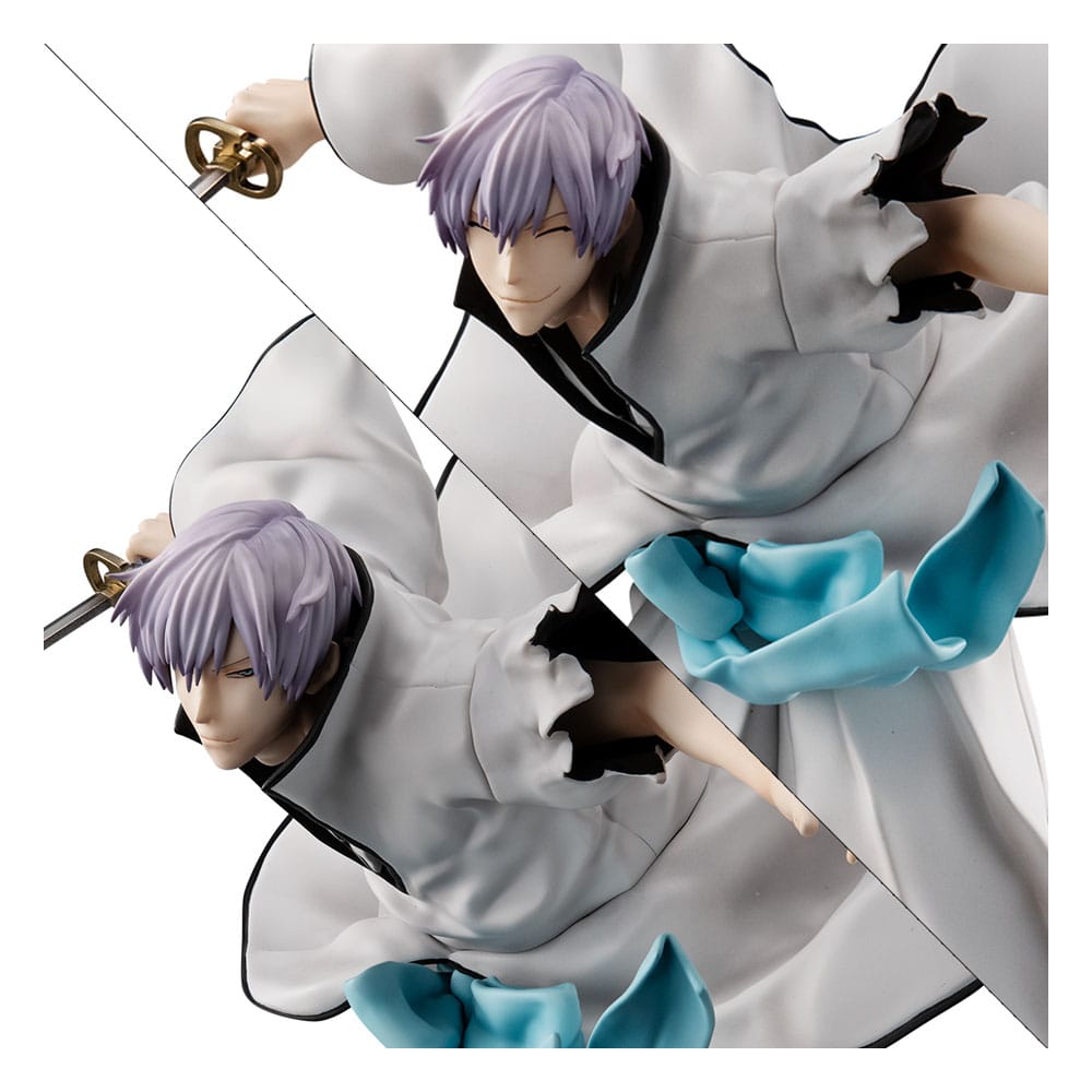 Bleach Serie G.E.M. Estatua PVC Ichimaru Gin 30 cm - Otakuya